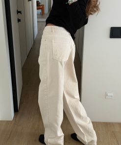 Альтернативний вигляд Джинси молочні STRAIGHT
